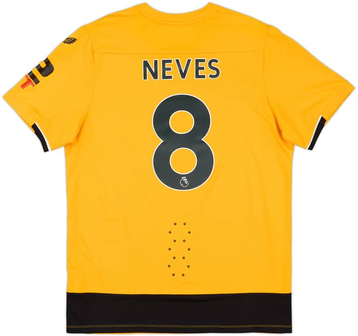 2022-23 Wolves Player Issue Pro Home Shirt Neves #8 - 10/10 - (L)