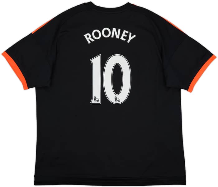 2015-16 Manchester United Third Shirt Rooney #10 - 5/10 - (XXL)