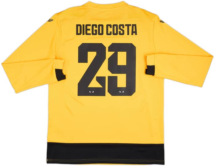 2022-23 Wolves Home L/S Shirt Diego Costa #29 - 6/10 - (L)