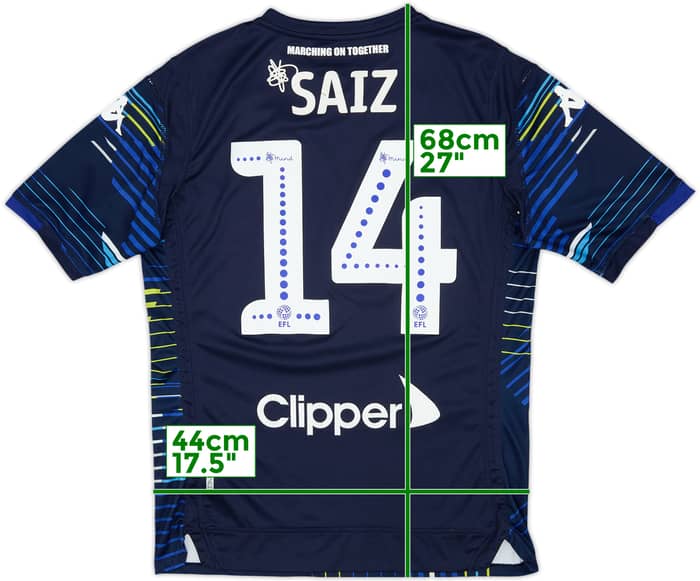 2018-19 Leeds United Away Shirt Saiz #14 - 6/10 - (XS)
