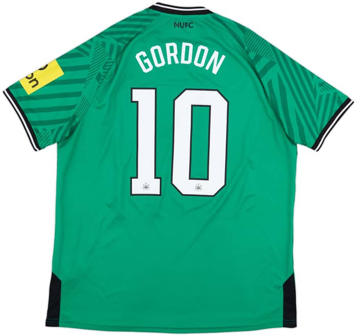 2023-24 Newcastle Away Shirt Gordon #10 - 8/10 - (XXL)