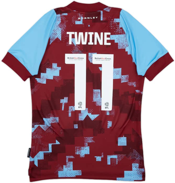 2022-23 Burnley Home Shirt Twine #11 - 9/10 - (S)