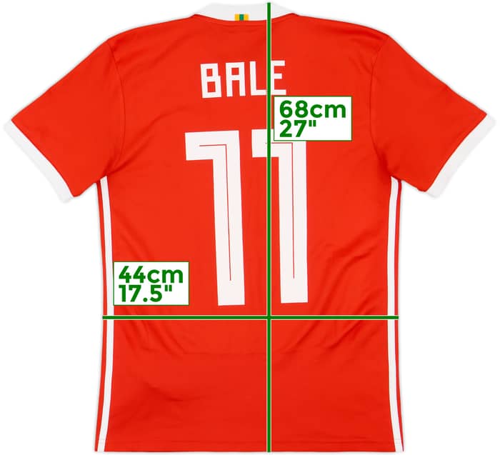 2018-19 Wales Home Shirt Bale #11 - 7/10 - (XS)