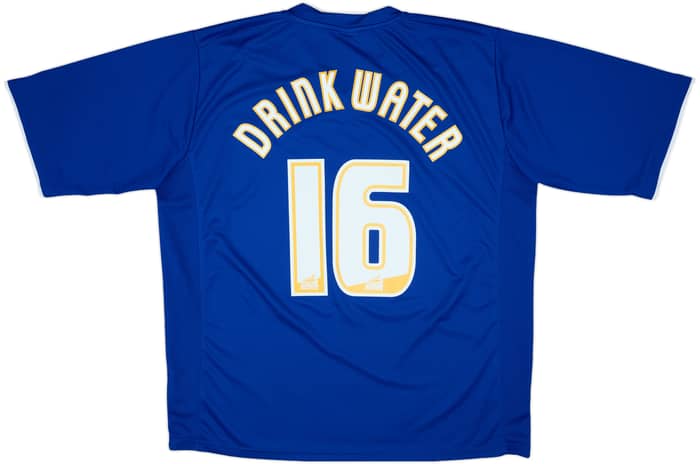 2012-13 Leicester Home Shirt Drinkwater #16 - 7/10 - (3XL)