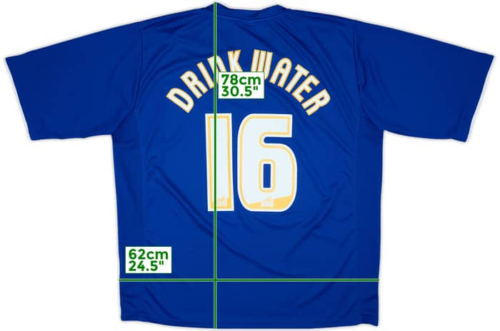 2012-13 Leicester Home Shirt Drinkwater #16 - 7/10 - (3XL)