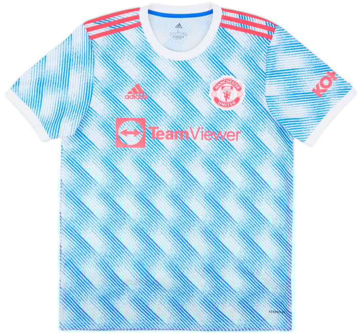 2021-22 Manchester United Away Shirt B.Fernandes #18 - 10/10 - (L)