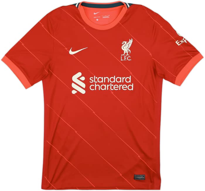 2021-22 Liverpool Home Shirt Firmino #9 - 8/10 - (S)