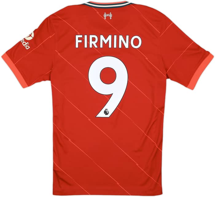 2021-22 Liverpool Home Shirt Firmino #9 - 8/10 - (S)