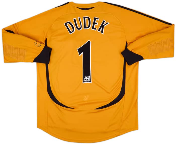 2006-07 Liverpool GK Shirt Dudek #1 - 8/10 - (L)