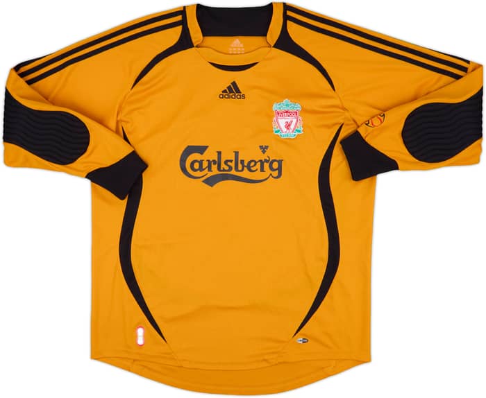 2006-07 Liverpool GK Shirt Dudek #1 - 8/10 - (L)