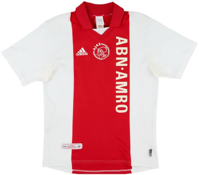 2001-02 Ajax Home Shirt Zlatan #9 - 8/10 - (M)