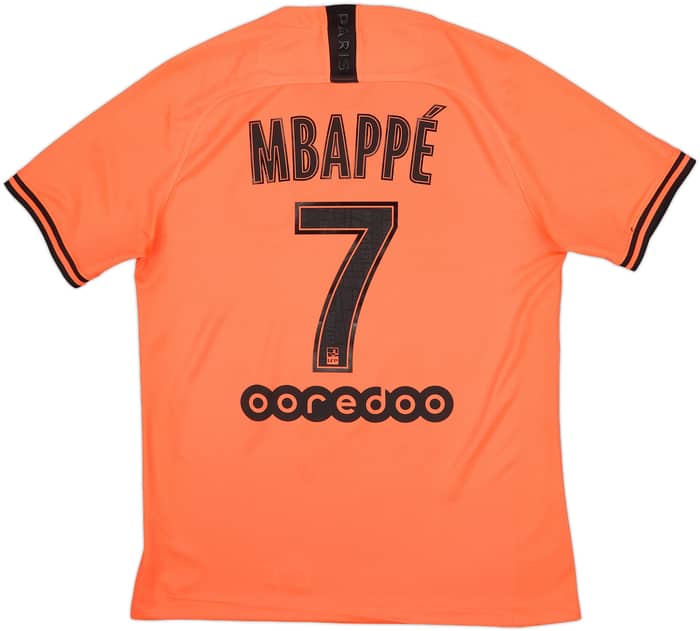 2019-20 Paris Saint-Germain Away Shirt Mbappe #7 - 10/10 - (M)