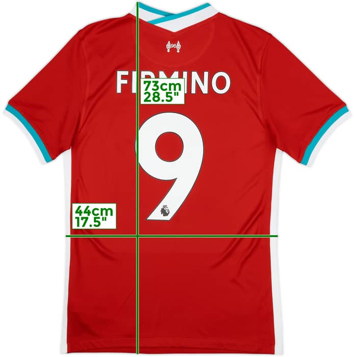 2020-21 Liverpool Home Shirt Firmino #9 - 8/10 - (S)