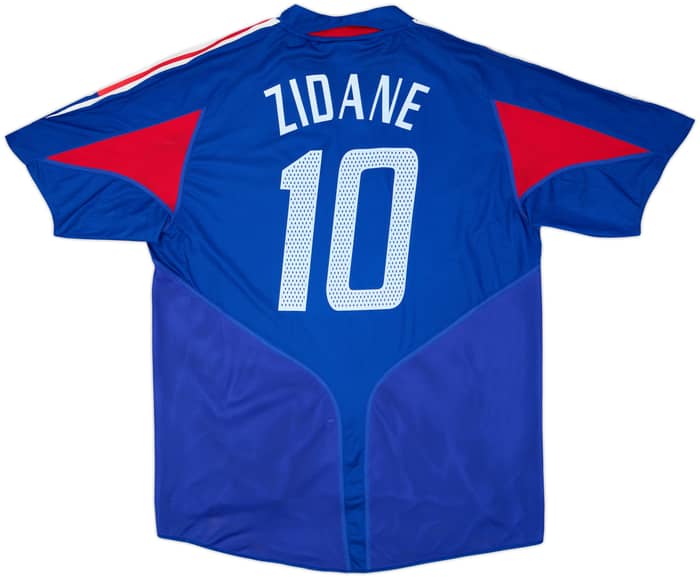 2004-06 Francia Camiseta Local Zidane #10 (XL)