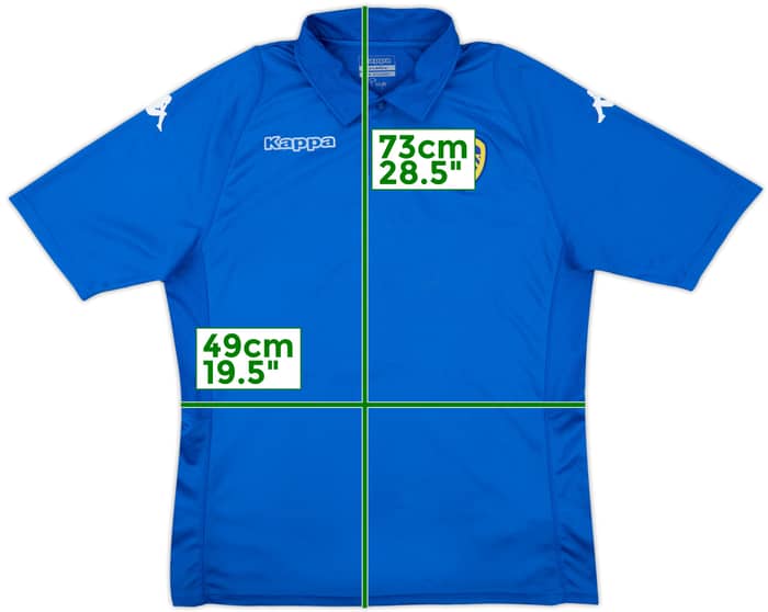 2017-18 Leeds United Kappa Polo Shirt - 8/10 - (XL)