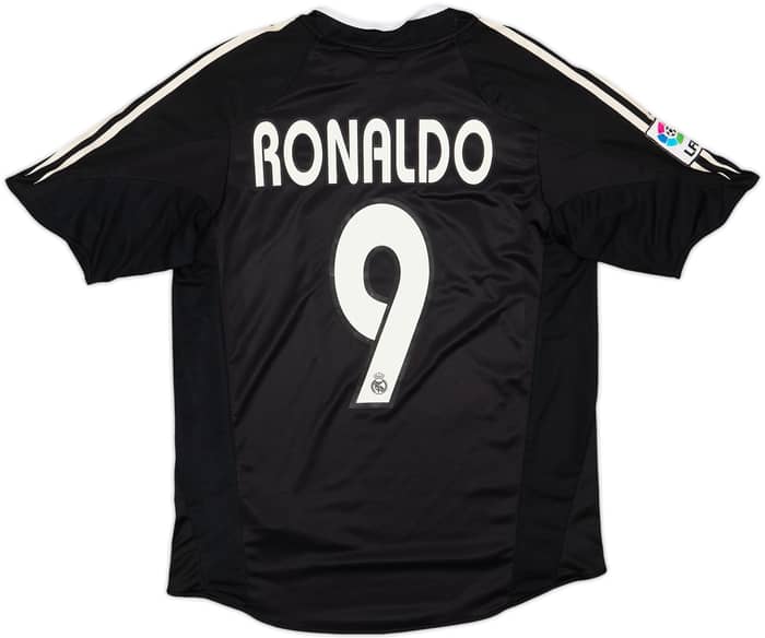 2004-05 Real Madrid Away Shirt Ronaldo #9 - 6/10 - (M)