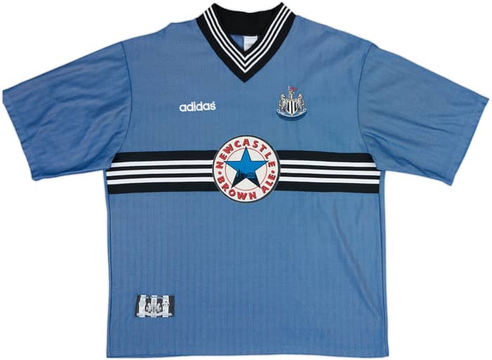 1996-97 Newcastle Away Shirt Asprilla #11 - 8/10 - (XXL)