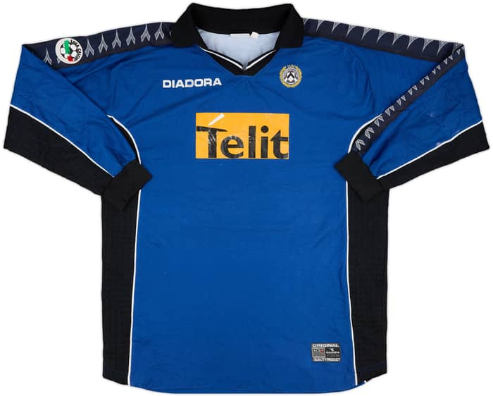 1999-00 Udinese Match Issue GK Shirt Renard #12
