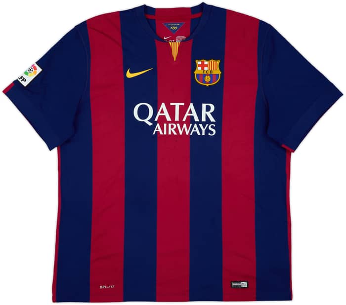 2014-15 Barcelona Home Shirt - 4/10 - (XXL)