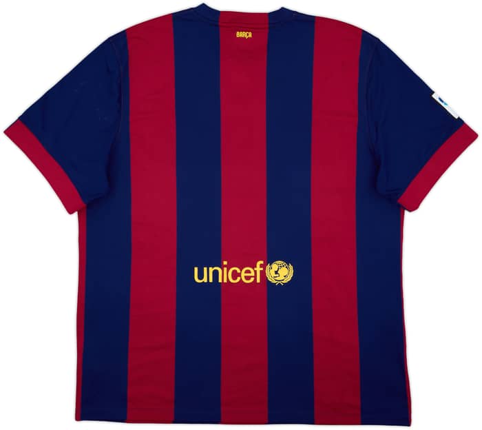2014-15 Barcelona Home Shirt - 4/10 - (XXL)