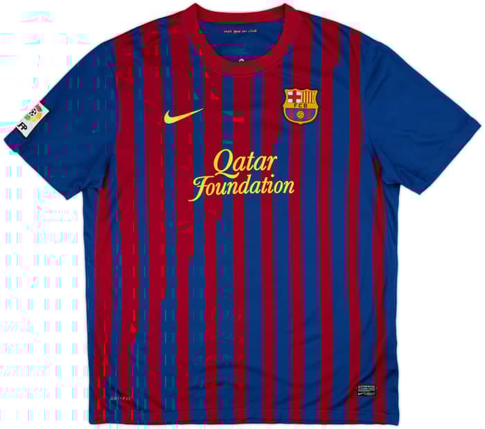 2011-12 Barcelona Home Shirt Xavi #6 - 6/10 - (XL)