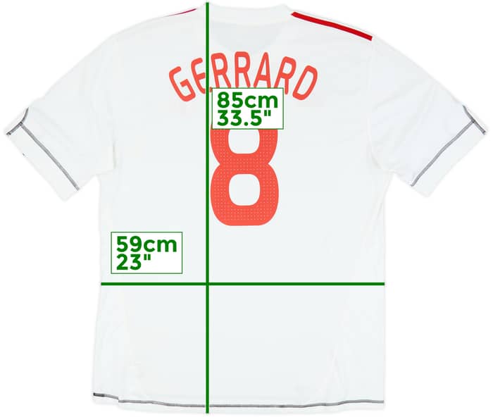 2009-10 Liverpool Third Shirt Gerrard #8 - 8/10 - (XXL)