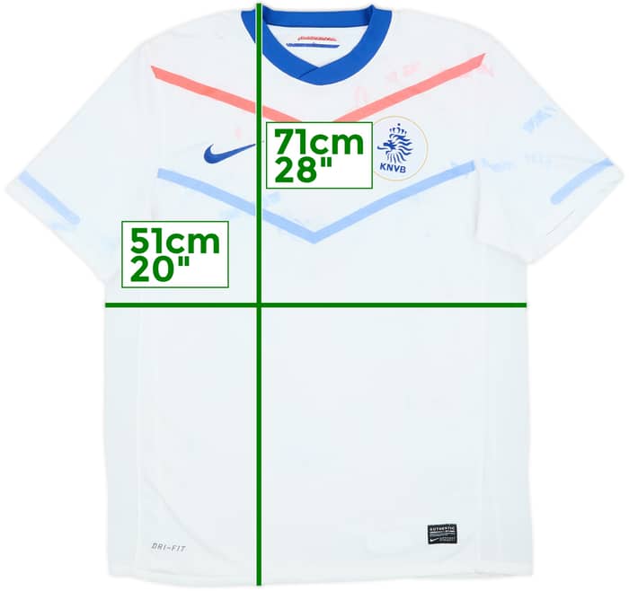 2010-11 Netherlands Away Shirt - 4/10 - (M)