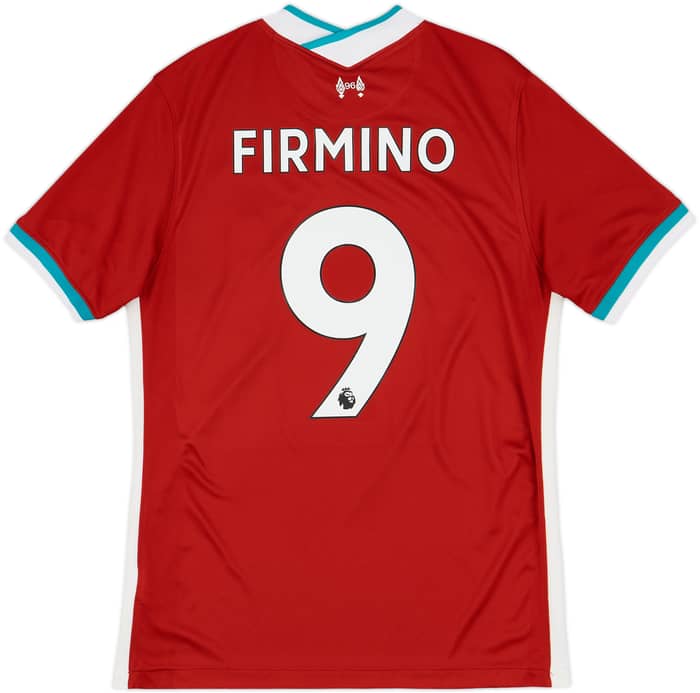 2020-21 Liverpool Home Shirt Firmino #9 - 10/10 - (M)