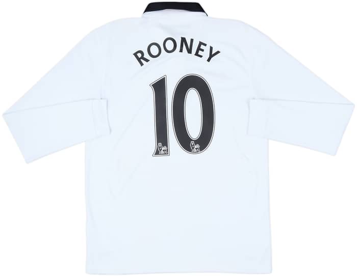 2014-15 Manchester United Away L/S Shirt Rooney #10 - 6/10 - (M)
