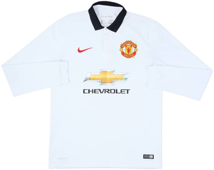 2014-15 Manchester United Away L/S Shirt Rooney #10 - 6/10 - (M)