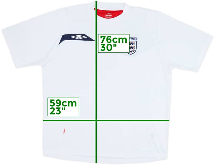 2007-08 England Umbro Training Shirt - 6/10 - (XXL)