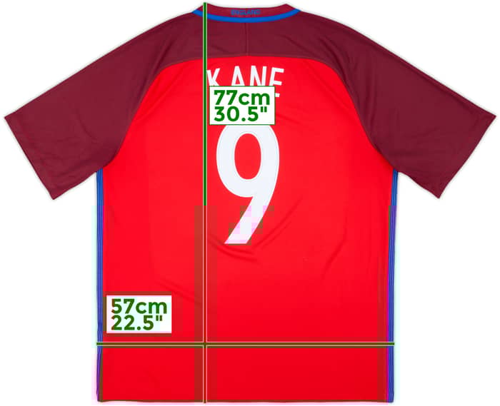 2016-17 England Away Shirt Kane #9 - 10/10 - (XL)