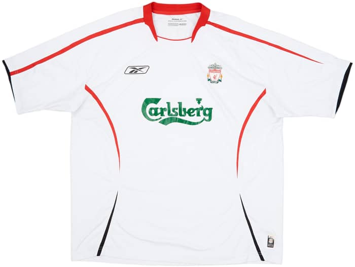 2005-06 Liverpool Away Shirt Fowler #11 - 8/10 - (XL)