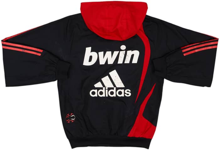 2007-08 AC Milan adidas Hooded Track Jacket - 5/10 - (S)