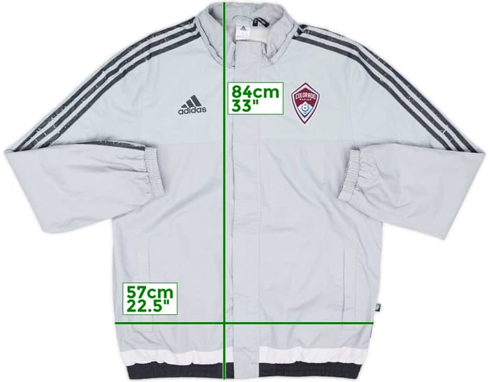 2014-15 Colorado Rapids adidas Rain Jacket - 6/10 - (L)