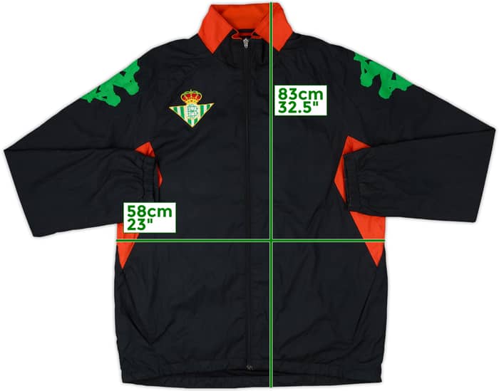 2003-04 Real Betis Kappa Track Jacket - 7/10 - (L)