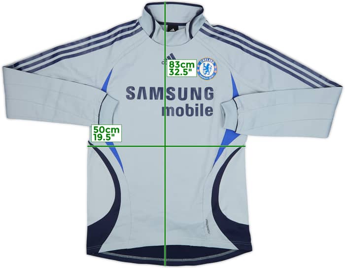 2006-07 Chelsea adidas Formotion Drill Top - 8/10 - (M)