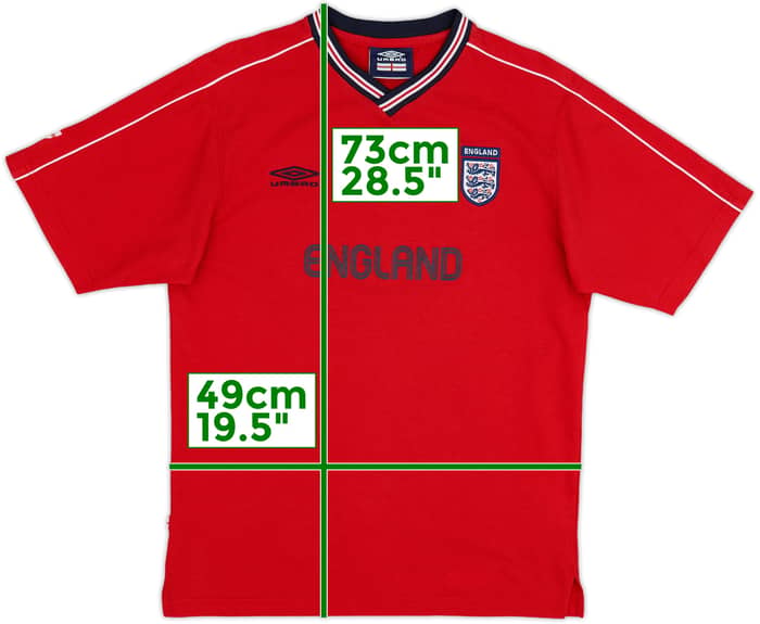 2002-04 England Umbro Training Shirt #10 - 10/10 - (M)