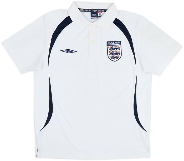 2004-06 England Umbro Polo Shirt - 5/10 - (L)