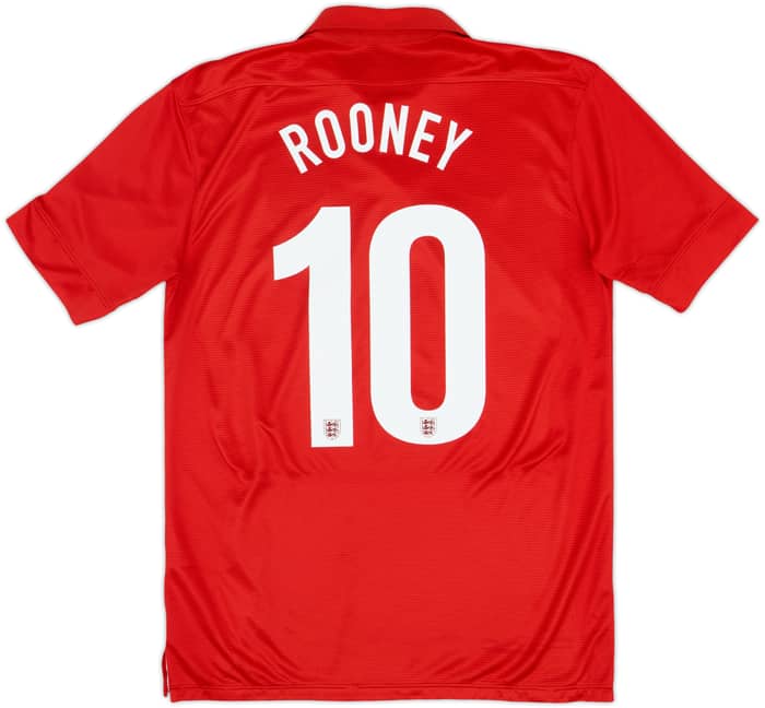 2013 England Away 150th Anniversary Shirt Rooney #10 - 5/10 - (M)