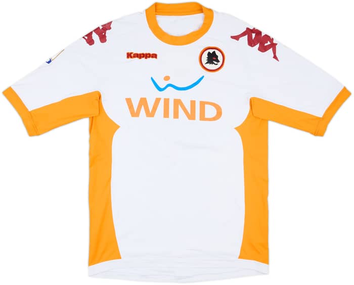 2010-11 Roma Signed Away Shirt De Rossi - 5/10 - (XXL)