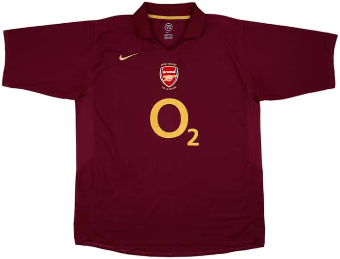 2005-06 Arsenal Home Shirt Henry #14 - 10/10 - (XXL)
