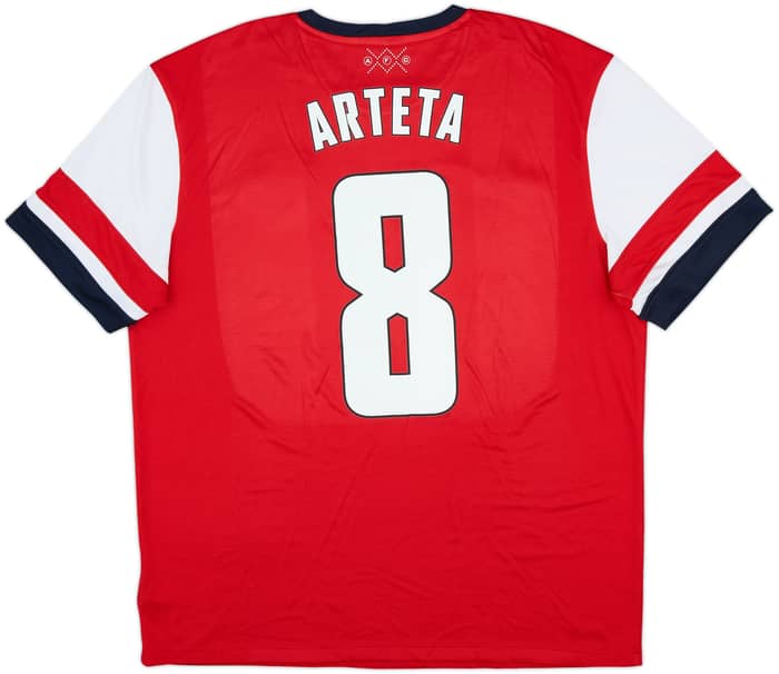 2012-14 Arsenal Home Shirt Arteta #8 - 8/10 - (XL)