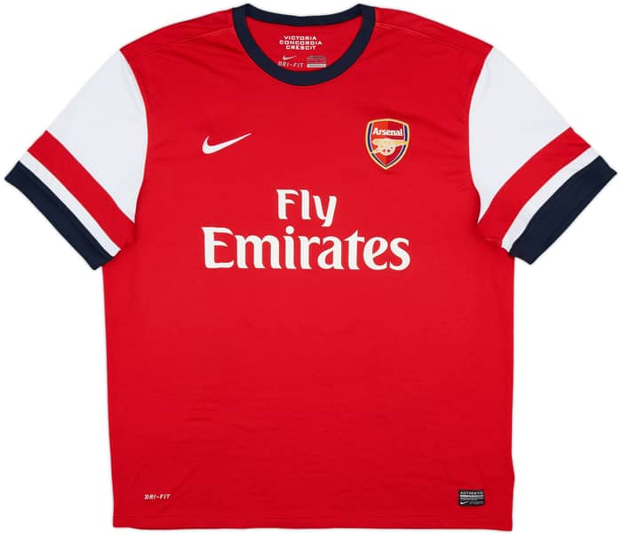 2012-14 Arsenal Home Shirt Arteta #8 - 8/10 - (XL)