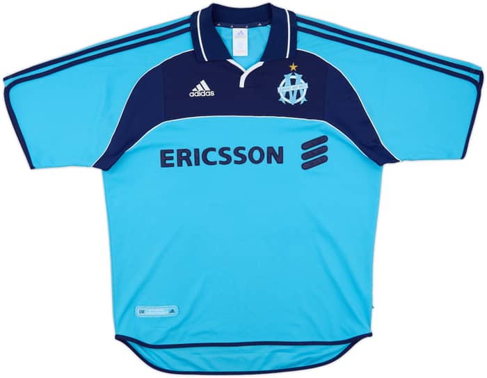 2000-01 Olympique Marseille Away Shirt Weah #29 - 7/10 - (L)