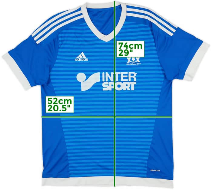 2015-16 Olympique Marseille Third Shirt - 5/10 - (L)