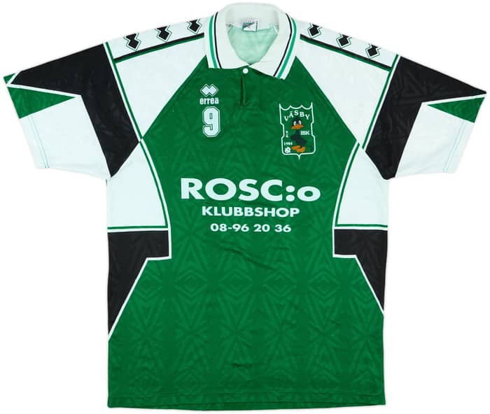 1996-98 Vasby IBK Innebandy Match Issue Home Shirt #9