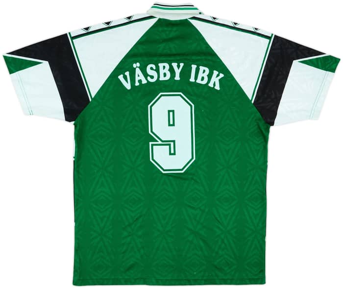 1996-98 Vasby IBK Innebandy Match Issue Home Shirt #9