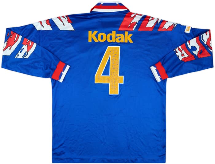 1993 Yokohama Marinos Match Issue Home L/S Shirt #4
