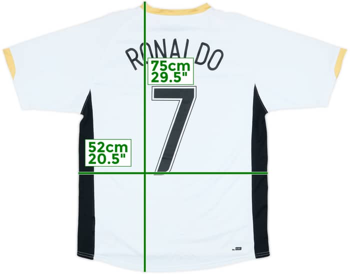 2006-08 Manchester United Away Shirt Ronaldo #7 - 6/10 - (M)